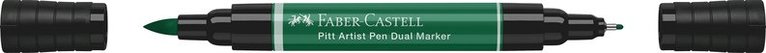 Tuschpenna Faber-Castell Pitt Artist Pen Dual Marker 264. Dark phthalo green 1