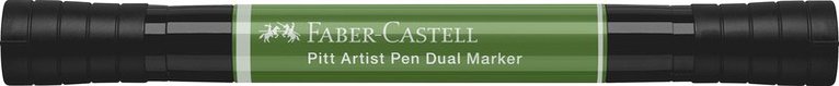Tuschpenna Faber-Castell Pitt Artist Pen Dual Marker 167 - Permanent green olive, Övrigt