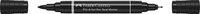 Tuschpenna Faber-Castell Pitt Artist Pen Dual Marker 199. Black