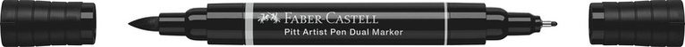 Tuschpenna Faber-Castell Pitt Artist Pen Dual Marker 199 - Black, Övrigt