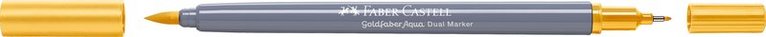 Tuschpenna Faber-Castell Goldfaber Aqua Dual Marker 208. Middle chrome yellow 1