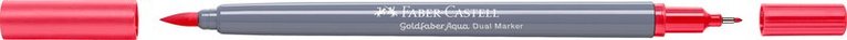 Tuschpenna Faber-Castell Goldfaber Aqua Dual Marker 122. Brilliant red 1