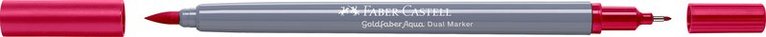 Tuschpenna Faber-Castell Goldfaber Aqua Dual Marker 126. Permanent carmine 1