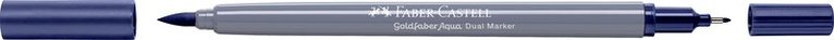 Tuschpenna Faber-Castell Goldfaber Aqua Dual Marker 247. Indanthrene blue 1