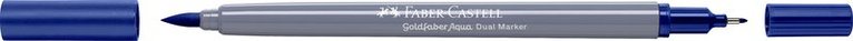 Tuschpenna Faber-Castell Goldfaber Aqua Dual Marker 151. Helioblue reddish 1