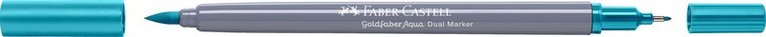 Tuschpenna Faber-Castell Goldfaber Aqua Dual Marker 154. Light cobalt turquoise 1
