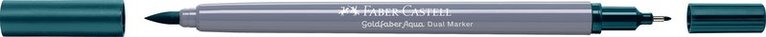 Tuschpenna Faber-Castell Goldfaber Aqua Dual Marker 158. Deep cobalt green 1