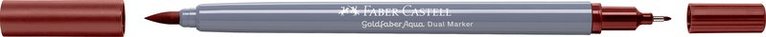 Tuschpenna Faber-Castell Goldfaber Aqua Dual Marker 190. Venetian red 1