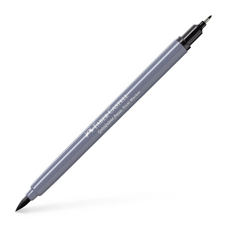 Tuschpenna Faber-Castell Goldfaber Aqua Dual Marker 199 - Black, Övrigt