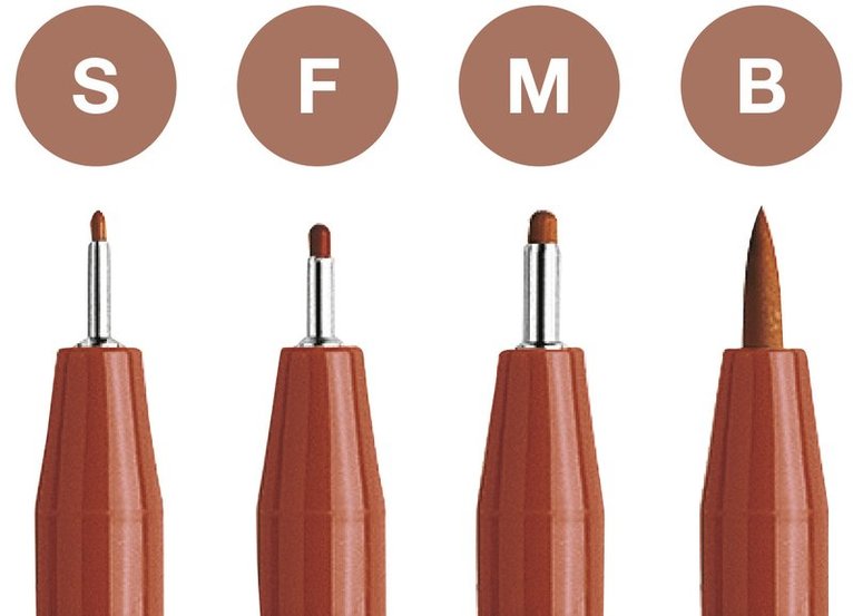 Tuschpenna PITT Artist Pen 4-pack sanguine, Övrigt