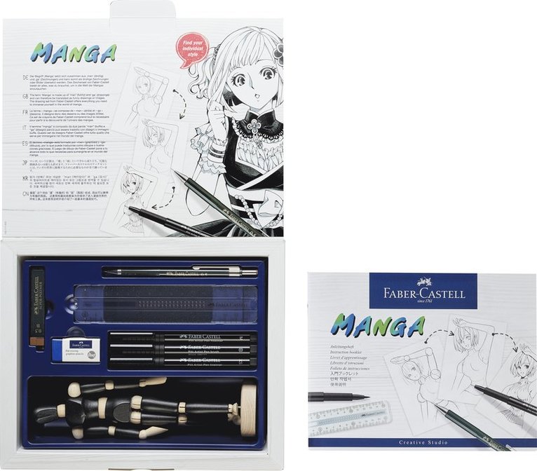 Pennset PITT Artist Pen Manga Starter Set, Övrigt