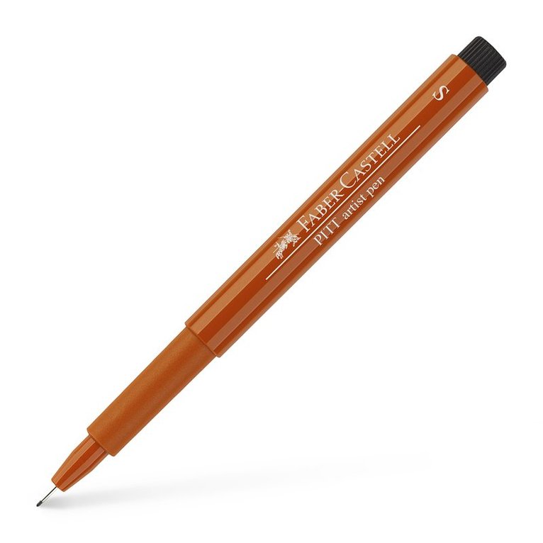 Tuschpenna S PITT Artist Pen blodorange 1