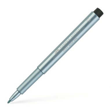Tuschpenna 1,5 PITT Artist Pen metallic blå