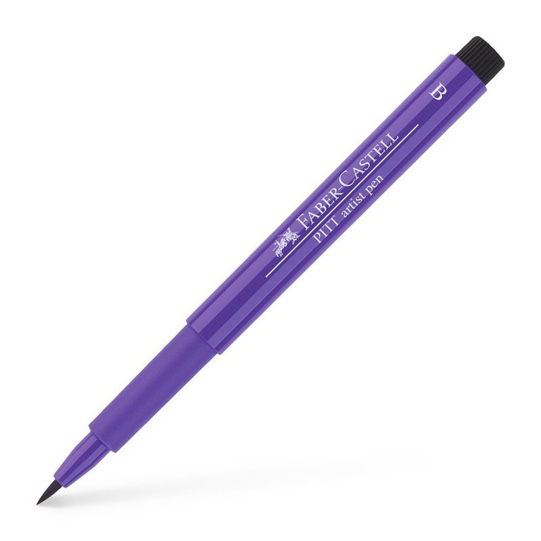 Fiberspetspenna B PITT Artist Pen violett 1