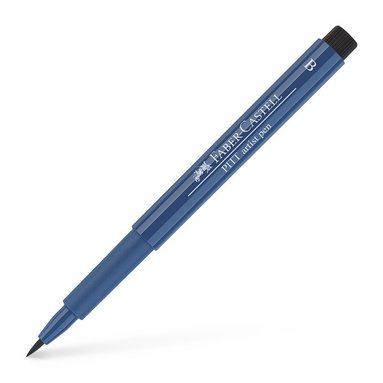 Fiberspetspenna B PITT Artist Pen stålblå