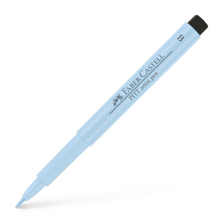 Fiberspetspenna B PITT Artist Pen isblå 1