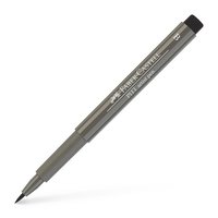 Tuschpenna B PITT Artist Pen varm mellangrå