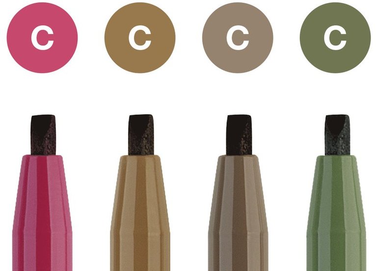 Kalligrafipenna Faber-Castell Pitt Artist Pen Calligraphy 4-pack, Övrigt