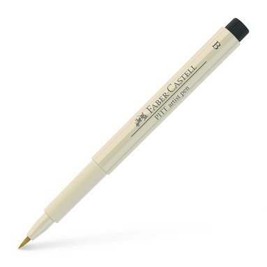 Fiberspetspenna B PITT Artist Pen varm ljusgrå