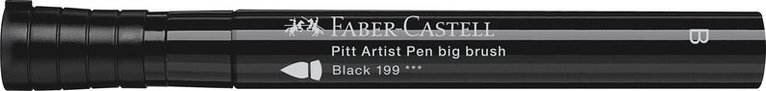 Tuschpenna PITT Artist Pen B Big Brush svart, Övrigt
