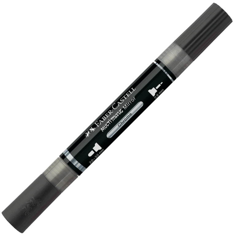 Tuschpenna Faber-Castell Multimark Mirror - 551 Chrome, Övrigt