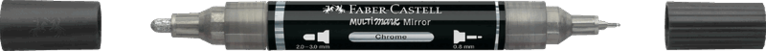 Tuschpenna Faber-Castell Multimark Mirror - 551 Chrome, Övrigt