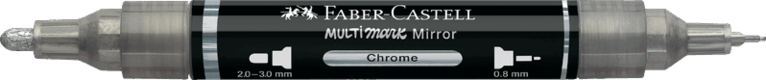 Tuschpenna Faber-Castell Multimark Mirror - 551 Chrome, Övrigt