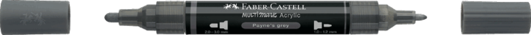 Tuschpenna Faber-Castell Multimark Acrylic - 181 Payne's grey, Övrigt