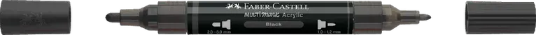 Tuschpenna Faber-Castell Multimark Acrylic - 199 Black, Övrigt