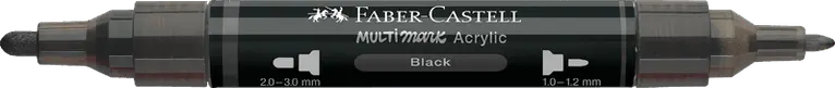 Tuschpenna Faber-Castell Multimark Acrylic - 199 Black, Övrigt
