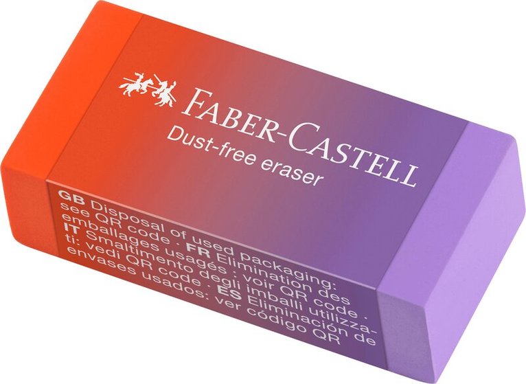 Radergummi Faber-Castell Flow PVC & Dust free, Övrigt