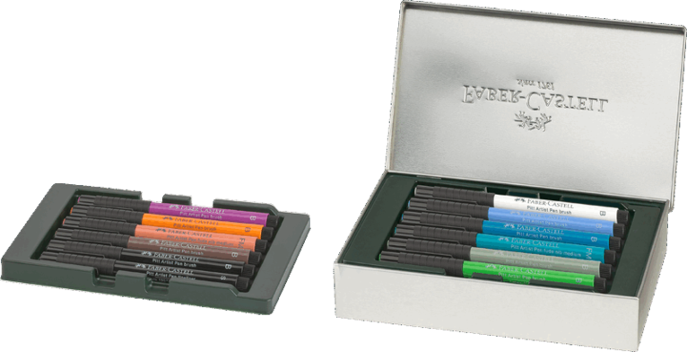 Tuschpenna Faber-Castell PITT Artist Pen - New York 12 färger, Övrigt