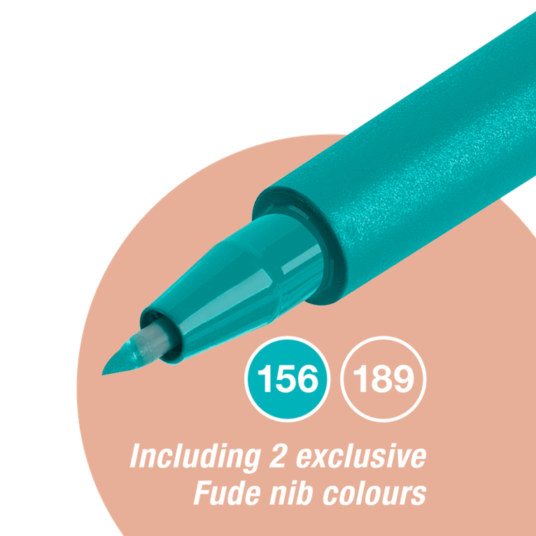 Tuschpenna Faber-Castell PITT Artist Pen - New York 12 färger, Övrigt