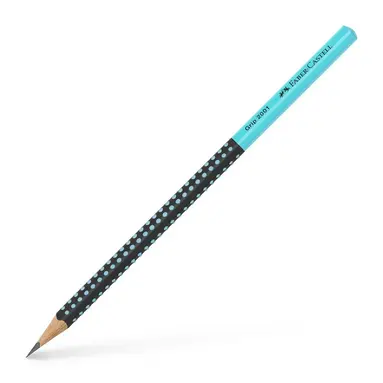 Blyertspenna Faber-Castell Grip 2001 Two-Tone turkos/svart, Övrigt