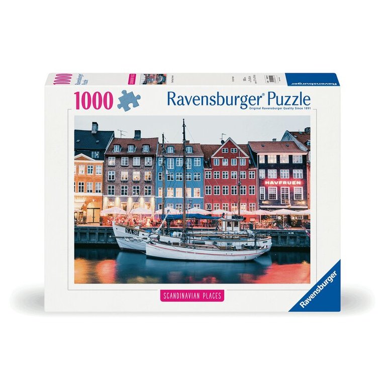 Pussel 1000 bitar Scandinavian Copenhagen, Övrigt