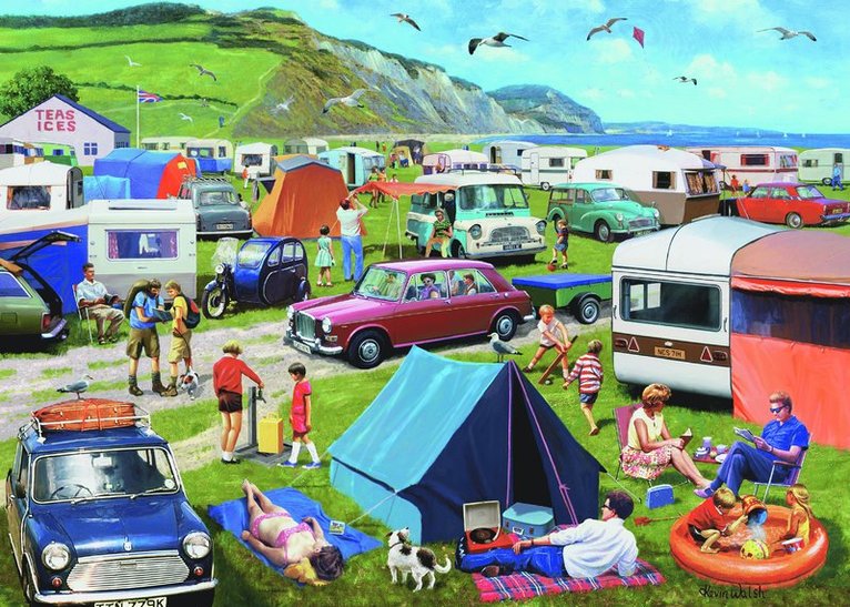 Pussel 1000 bitar Camping & Caravanning, Övrigt