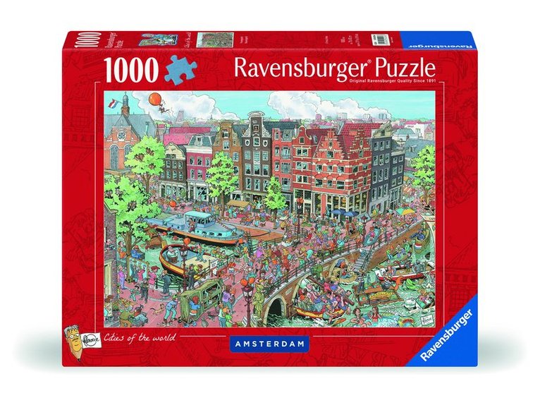 Pussel 1000 bitar Amsterdam, Övrigt
