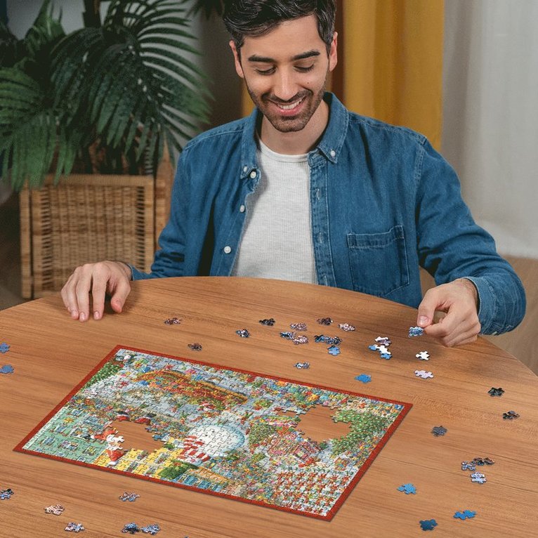 Pussel 500 bitar Here Comes Christmas!, Övrigt