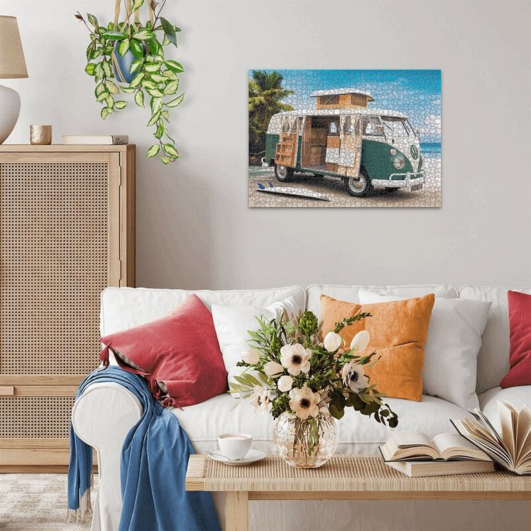 Pussel 1000 bitar Bulli T1 Camper Van, Övrigt