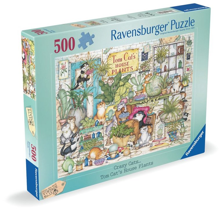 Pussel 500 bitar - Plant Shop, Övrigt