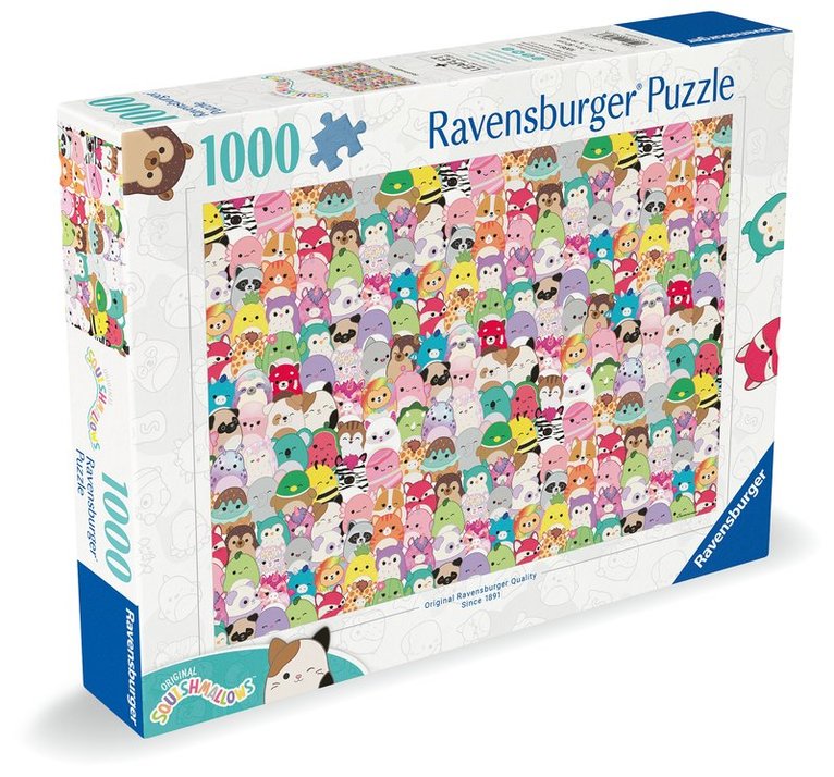Pussel 1000 bitar - Squish Squad, Övrigt