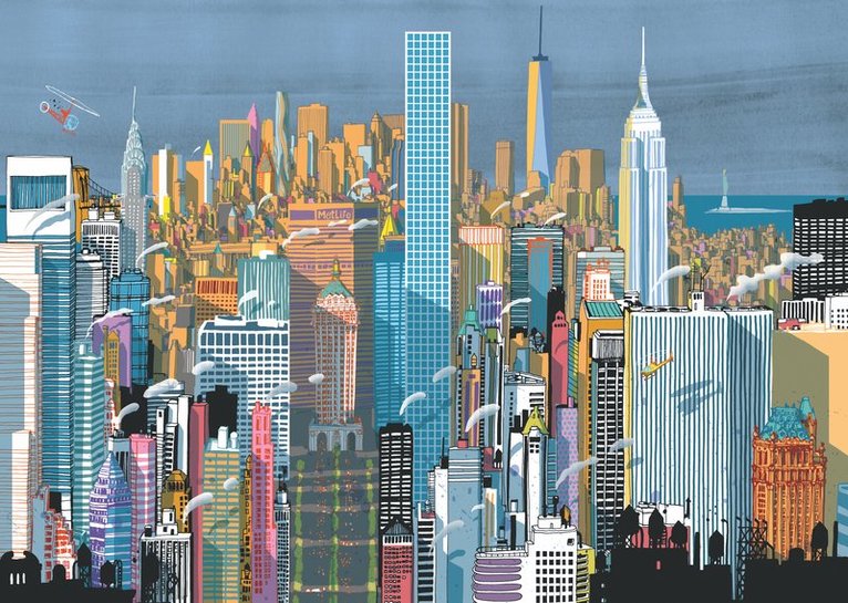 Pussel 1000 bitar - I Am New York, Övrigt