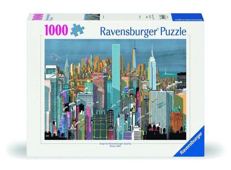Pussel 1000 bitar - I Am New York, Övrigt