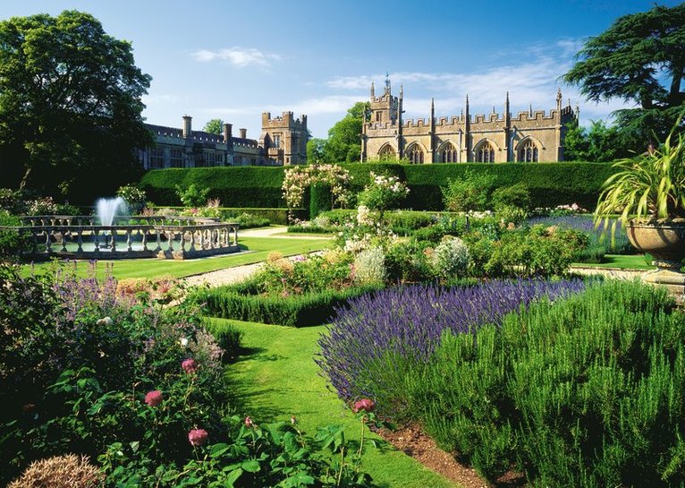 Pussel 1000 bitar - Queen's Garden Sudeley Castle, Övrigt