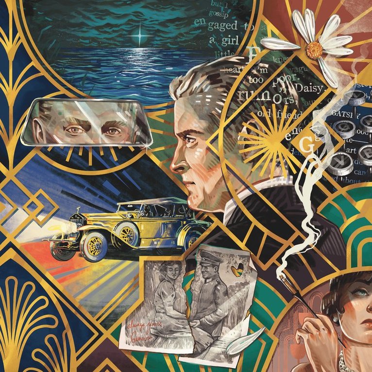 Pussel 750 bitar Art&Soul - The Great Gatsby, Övrigt