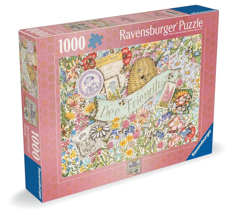 Pussel 1000 bitar - Bee Friendly, Övrigt