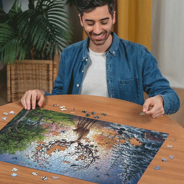 Pussel 1000 bitar - Magical Deer, Övrigt