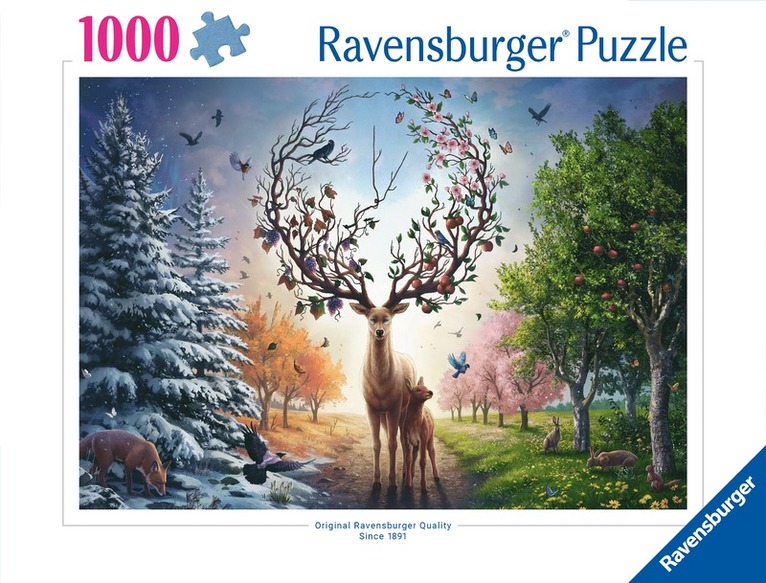 Pussel 1000 bitar - Magical Deer, Övrigt