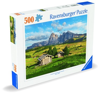 Pussel 500 bitar Dolomite Idyll Of Siusi 1