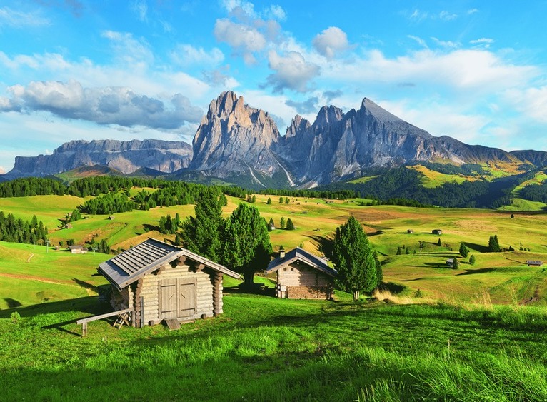 Pussel 500 bitar Dolomite Idyll Of Siusi, Övrigt